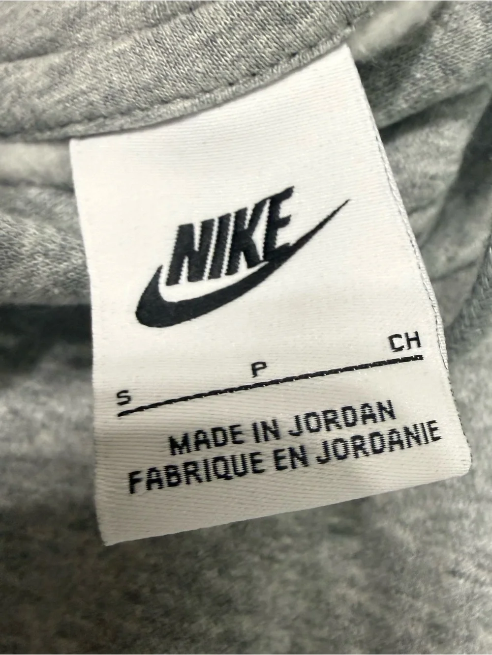 Nike Phoenix Fleece Women’s Small Oversized Pullover Hoodie Gray Swoosh